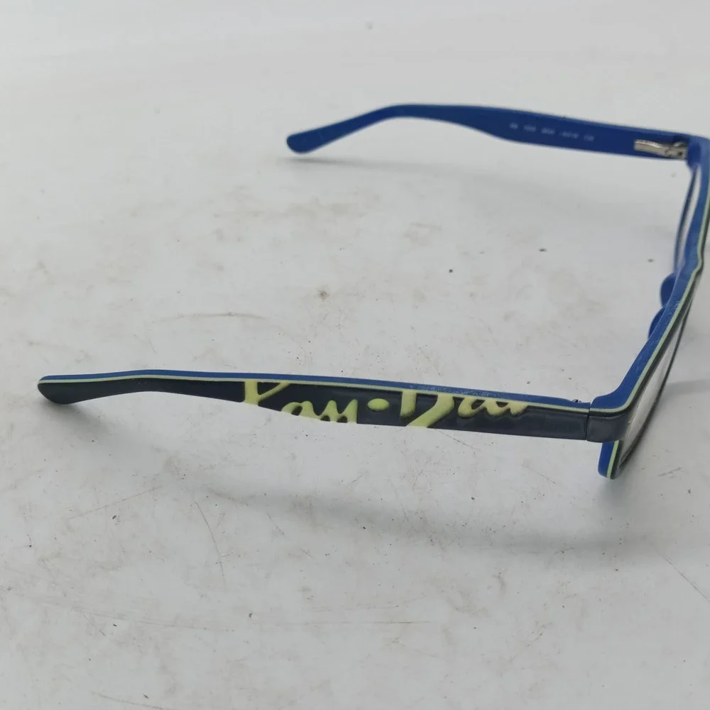 Ray-Ban RB1535 Jr 3600 Gray Blue Kids Rectangle Eyeglasses Frames Only 25